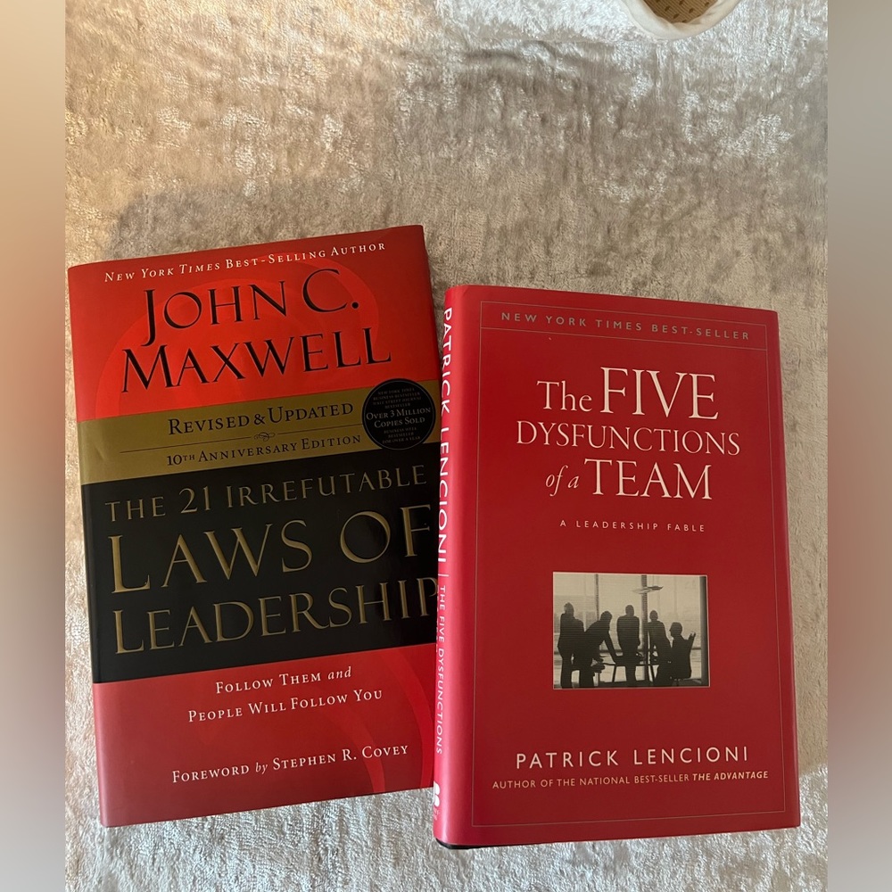 Books set of 2 valued at $45 brand new